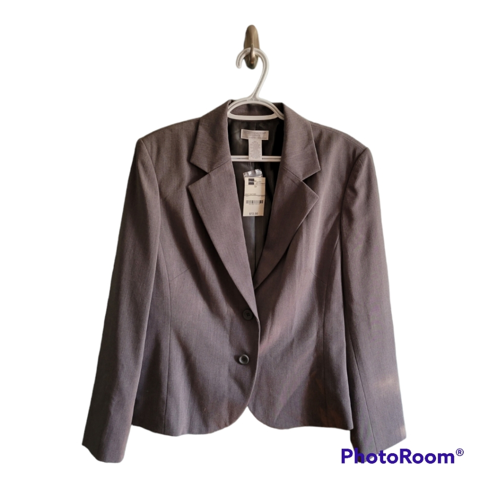 NEW Worthington Works Gray Blazer